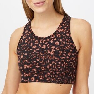 Varley Berkley Sports Bra Cheetah Print